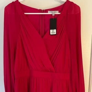 Size Large, Long Sleeve, Red Dress *NEW W/ Tags*